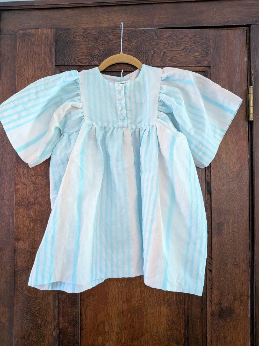 Morley Yodl Dress Sheer Mint EUC